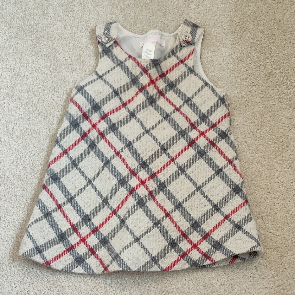 Janie And Jack Plaid Jumper 0-6m